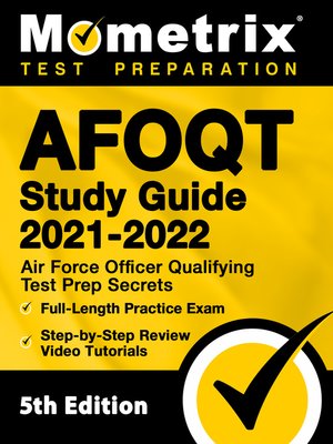 cover image of AFOQT Study Guide 2021-2022